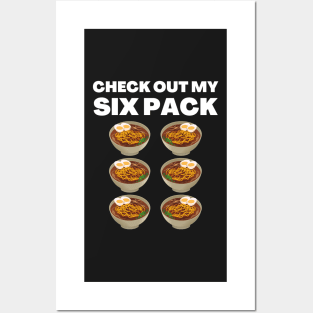 Check out my six pack ramen Posters and Art